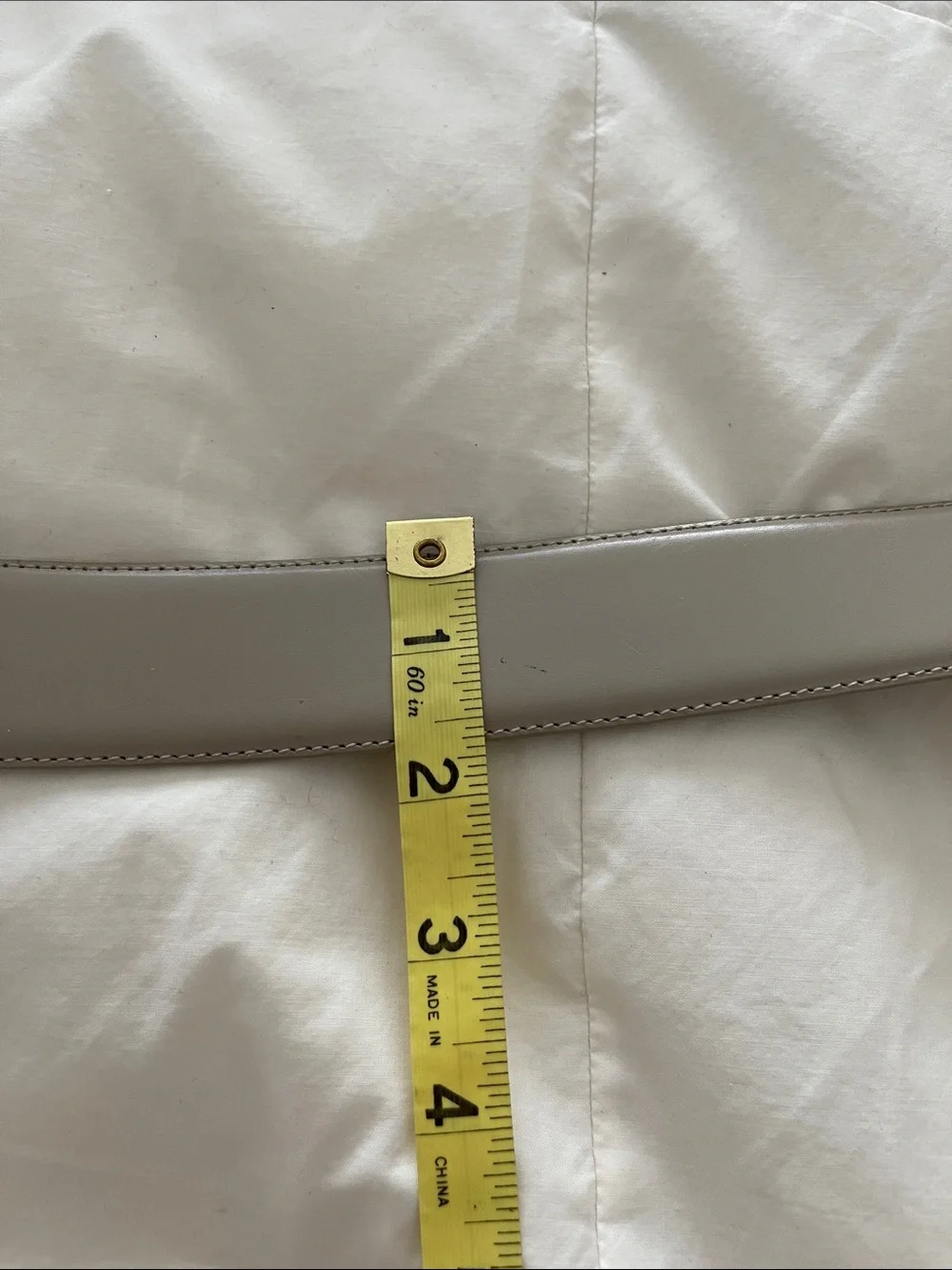 Vintage Liz Claiborne Classic Wide Belt with Gold Crescent Buckle